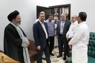 بازدید سرپرست حجاج از هتل سه زبانه زائران ایرانی 3