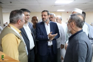 بازدید سرپرست حجاج از هتل سه زبانه زائران ایرانی 13