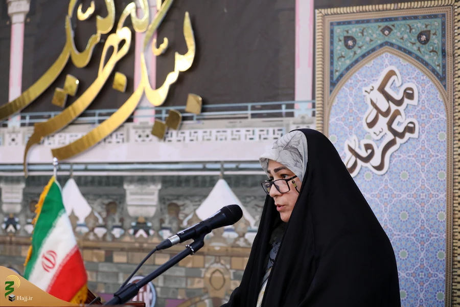 تجلیل از بانوان نخبه حج‌گزار در یک همایش علمی در مکه 6