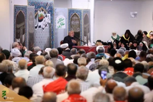 جری مراسم دعاء کمیل للحجاج الإیرانیین فی المسجد الحرام بمکة المکرمة بحضور رئیس بعثة الحجاج الإیرانیین 2