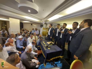 محفل انس با قرآن در حیات لاین با حافظ روشندل +تصاویر 3