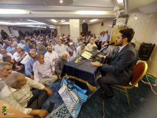محفل انس با قرآن در حیات لاین با حافظ روشندل +تصاویر 4