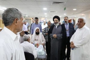 بازدید سرپرست حجاج ایرانی از هتل زادالقمه در مکه مکرمه