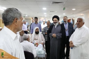 بازدید سرپرست حجاج ایرانی از هتل زادالقمه در مکه مکرمه 2