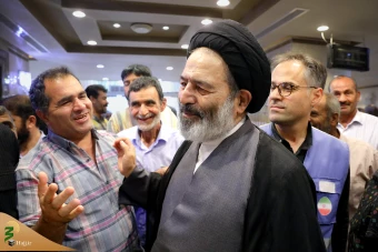 دیدار صمیمی سرپرست حجاج ایرانی با زائران کشورمان در مکه مکرمه _2 2