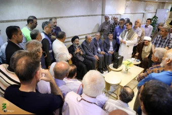 دیدار صمیمی سرپرست حجاج ایرانی با زائران کشورمان در مکه مکرمه _2 22