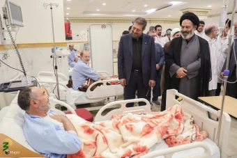 بازدید از مرکز پزشکی حج و زیارت در مکه مکرمه 3
