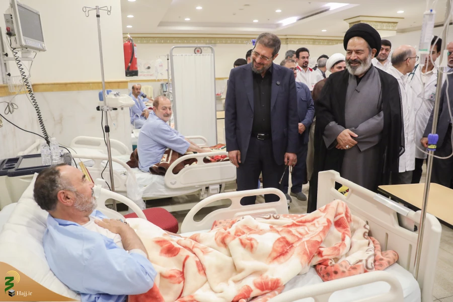بازدید از مرکز پزشکی حج و زیارت در مکه مکرمه 3