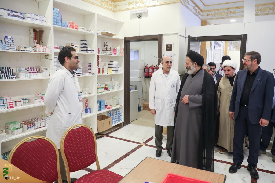 بازدید از مرکز پزشکی حج و زیارت در مکه مکرمه 14