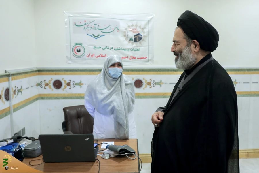 بازدید از مرکز پزشکی حج و زیارت در مکه مکرمه 21
