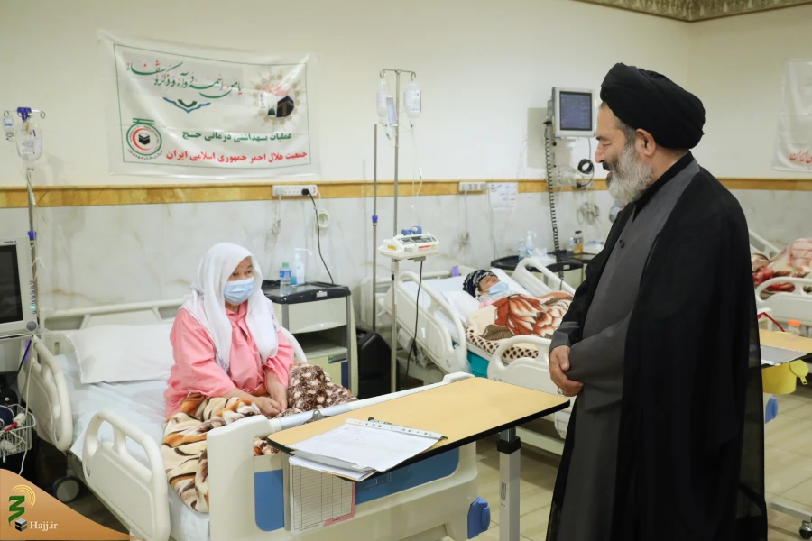 بازدید از مرکز پزشکی حج و زیارت در مکه مکرمه 15