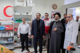 بازدید از مرکز پزشکی حج و زیارت در مکه مکرمه 27