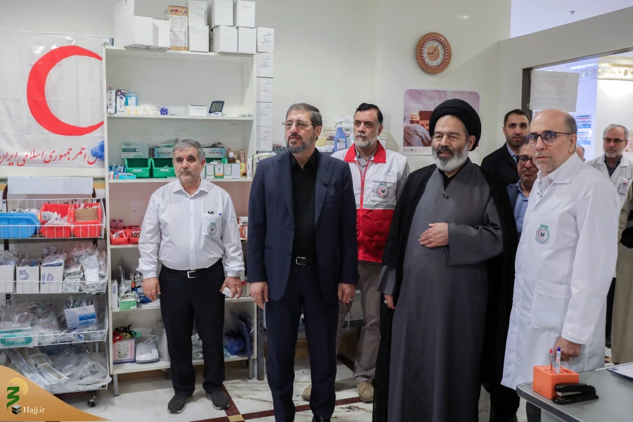 بازدید از مرکز پزشکی حج و زیارت در مکه مکرمه 27