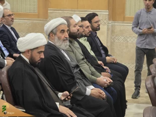 مراسم یادبود رحلت امام خمینی(ره) در کربلا برگزار شد+ فیلم 2