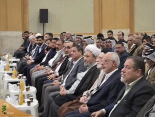 مراسم یادبود رحلت امام خمینی(ره) در کربلا برگزار شد+ فیلم 4