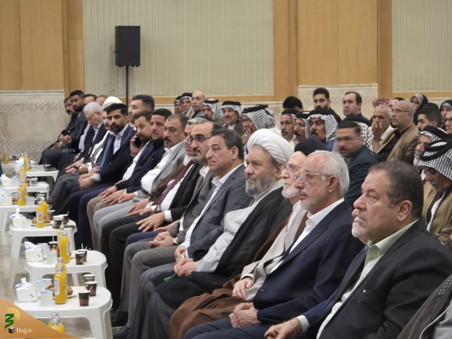 مراسم یادبود رحلت امام خمینی(ره) در کربلا برگزار شد+ فیلم 4
