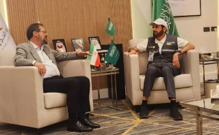 ملاقات رئیس سازمان حج و زیارت ایران با وزیر حج سعودی
