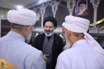 دیدار صمیمانه علمای اهل سنت با سرپرست حجاج ایرانی در مکه 2