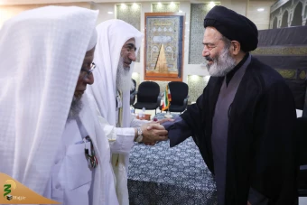 دیدار صمیمانه علمای اهل سنت با سرپرست حجاج ایرانی در مکه 3