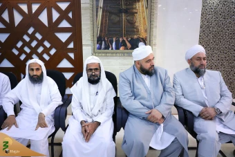 دیدار صمیمانه علمای اهل سنت با سرپرست حجاج ایرانی در مکه 11