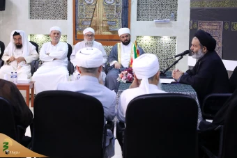 دیدار صمیمانه علمای اهل سنت با سرپرست حجاج ایرانی در مکه 7