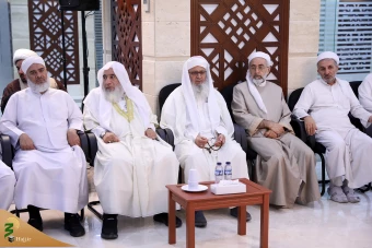 دیدار صمیمانه علمای اهل سنت با سرپرست حجاج ایرانی در مکه 13