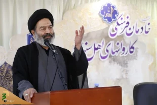 تاکید رئیس بعثة الحجاج الإیرانیین علی الاستفادة من الفرصة العظیمة للحج فی مؤتمر الخدام الثقافیین لاهل السنة 4