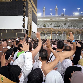  پرشور و معنوی؛ روز نخست حج تمتع در قاب تصویر 60
