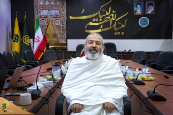 بازدید سرپرست حجاج ایرانی از اتاق کنترل نقل ترددی زائران ایرانی به مشاعر مقدسه 6