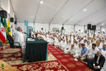  مراسم باشکوه برائت از مشرکین در عرفات 2