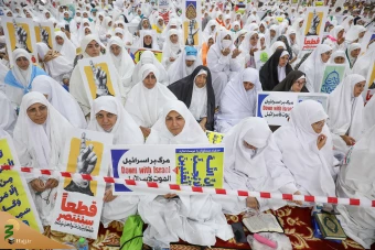  مراسم باشکوه برائت از مشرکین در عرفات 4