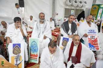  مراسم باشکوه برائت از مشرکین در عرفات 18