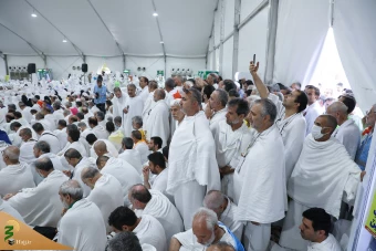  مراسم باشکوه برائت از مشرکین در عرفات 50