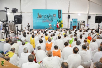  مراسم باشکوه برائت از مشرکین در عرفات 43