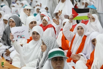  مراسم باشکوه برائت از مشرکین در عرفات 9