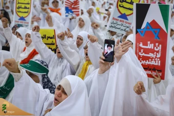  مراسم باشکوه برائت از مشرکین در عرفات 37