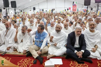  مراسم باشکوه برائت از مشرکین در عرفات 30