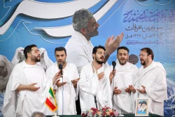 دعای عرفه زائران ایرانی ؛ قله عرفان اسلامی در صحرای عرفات 5