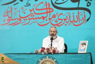 أكد حجة الإسلام سيد عبد الفتاح نوّاب، ممثل الولي الفقيه في شؤون الحج و الزيارة في صحراء العرفات بأن البراءة من المشركين سُنّة الأنبياء و الأحرار على مرّ التاريخ. 4