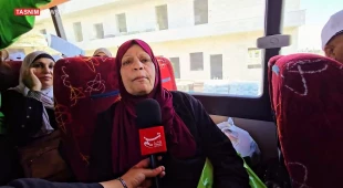  حجاج فلسطینی کرانه باختری؛ نمایندگان اهالی غزه در حج امسال + فیلم 2