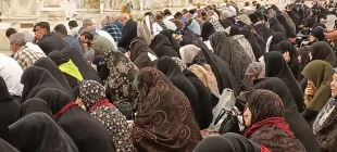 برگزاری دعای روحبخش عرفه در صحن حضرت زهرا (س) نجف اشرف 2