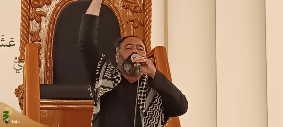 برگزاری دعای روحبخش عرفه در صحن حضرت زهرا (س) نجف اشرف 2