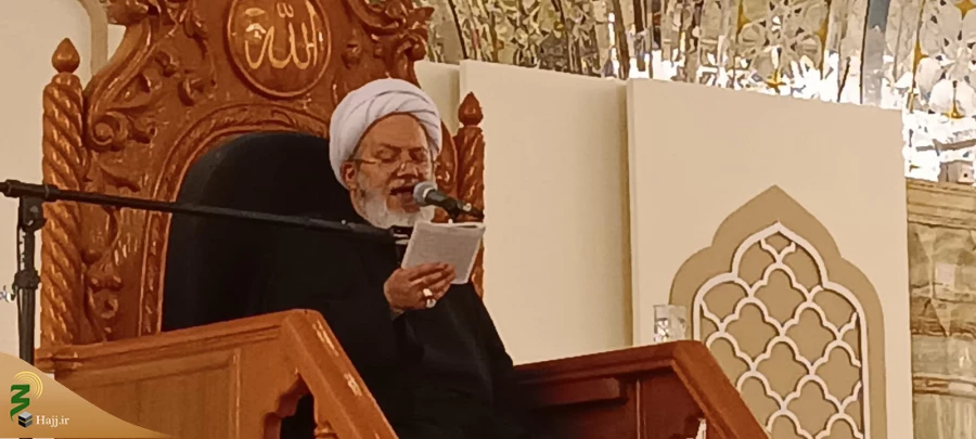 برگزاری دعای روحبخش عرفه در صحن حضرت زهرا (س) نجف اشرف 2