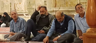 برگزاری دعای روحبخش عرفه در صحن حضرت زهرا (س) نجف اشرف 2