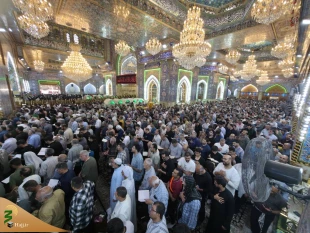 نیایش زائران کربلا در روز عرفه 9