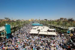 مراسم پرفیض دعای عرفه در کربلای معلی 2