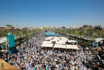 مراسم پرفیض دعای عرفه در کربلای معلی 2