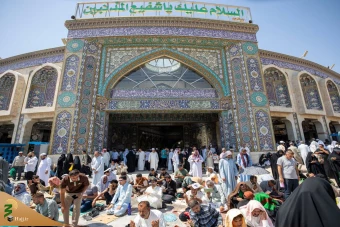 مراسم پرفیض دعای عرفه در کربلای معلی 3