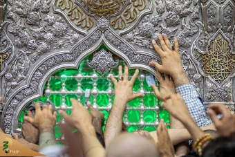 مراسم پرفیض دعای عرفه در کربلای معلی 4