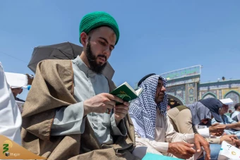 مراسم پرفیض دعای عرفه در کربلای معلی 12